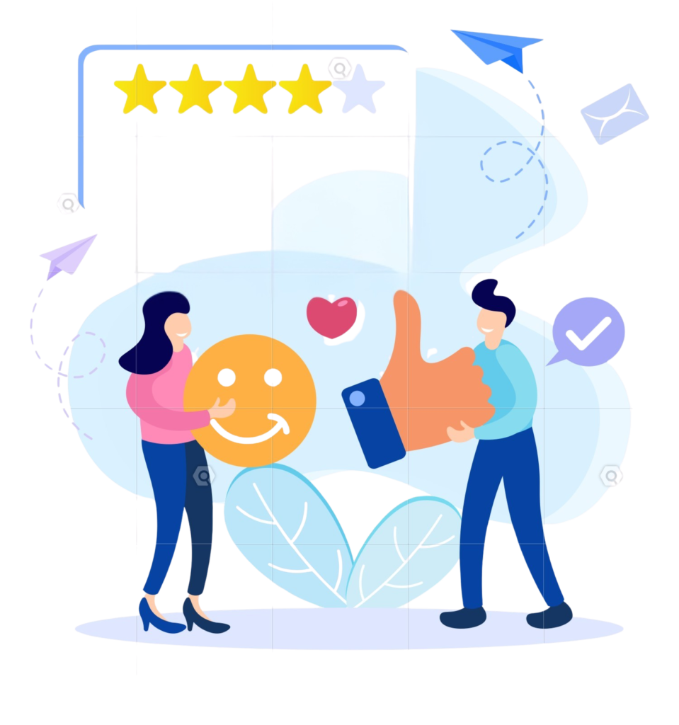 Digital marketing agency illustration